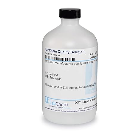 LabChem LC253001 Starch Indicator Solution, 0.5%, 500 mL Volume