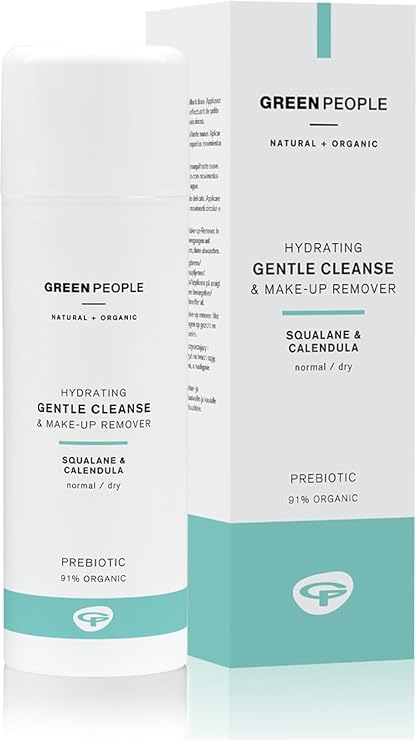 Green People Firming Face & Neck Serum for All Skin Types, 50ml | Serum for All Skin Types, Paraben and Alcohol Free, Cruelty Free and Vegan, Organic Face and Neck Serum, Boosts Hydration