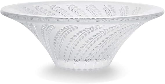 Lalique Crystal Glycines Hollow Bowl Small