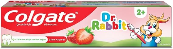 Colgate Dr. Rabbit Strawberry 50 ml Çocuk Diş Macunu