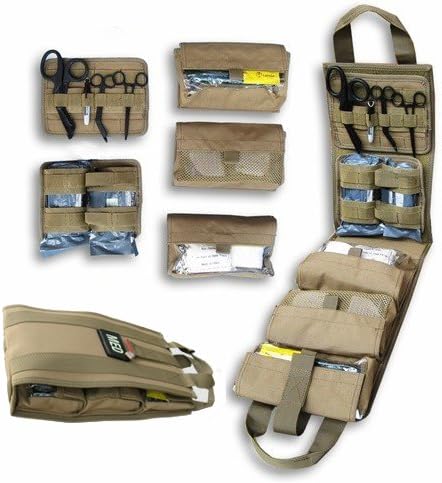 Medical Pack Insert (Coyote Brown) - Fully Stocked