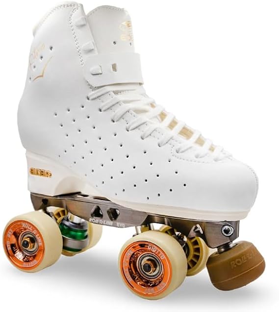 L'Estel Skates - Edea Ritmo Freedom Boots+Roll-Line EVO Bases+Giotto Wheels - Figure Skating Wheels