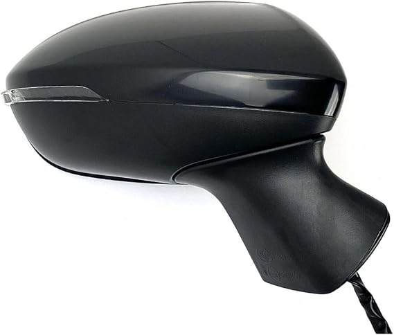 Side Mirror Fits BSM Power Heated w/Blinker Passenger (Black)