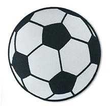 Soccer Ball - 5 inch Sew on Patch