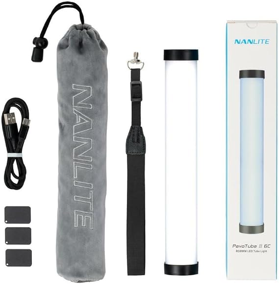 Nanlite PavoTube II 6C Magentic RGB LED Tube Light (10') 15-2017