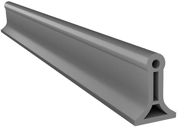 Water Dam for Shower, 39 Inch Collapsible Shower Water Dam, Shower Threshold Water Dam Shower Barrier, Shower Water Splash Guard Shower Guards to Keep Water in Shower for Wet and Dry Separation(Gray,2