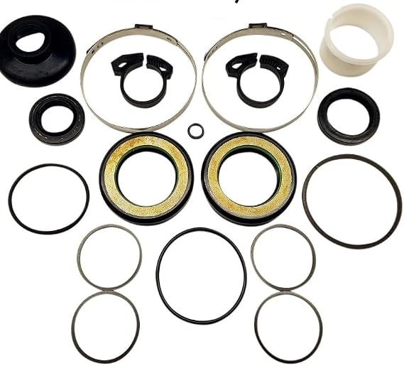 Power Steering Rack and Pinion Seal Kit for Nissan Pathfinder 2005-2010 | High Quality | Complete Precision Fit Replacement Seals