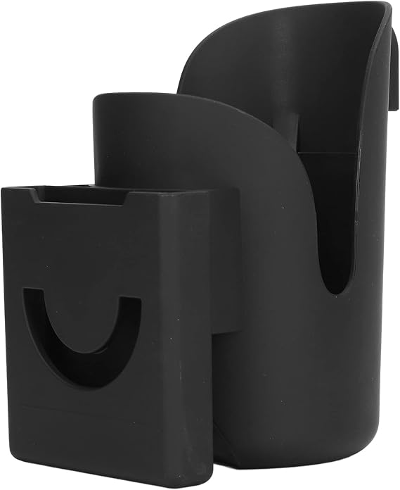 Baby Stroller Cup Holder, Multifunctional Nonslip Silicone Stroller Bottle Holder for Outdoor Shopping