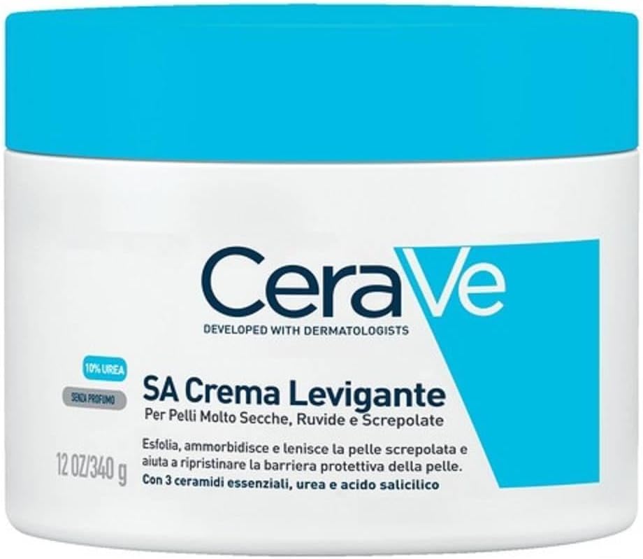 CeraVe SA Smoothing Cream for Rough and Bumpy Skin with Salicylic Acid and 3 Essential Ceramides