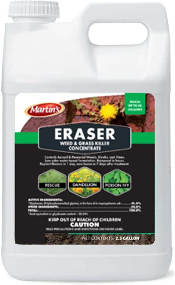 Control Solutions Eraser A/P Weed & Grass Killer 41% Concentrate 2.5gal