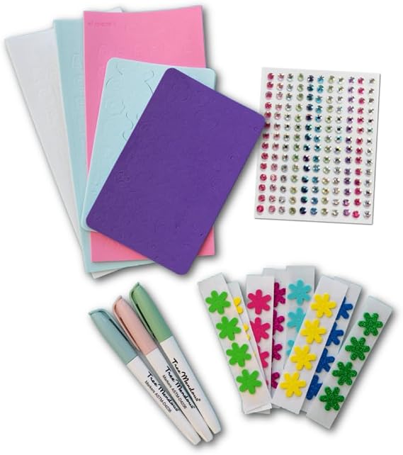 EggMazing Egg Decorator Egg-cessory Pack - Stickers & Foam Letters, Kids 3+