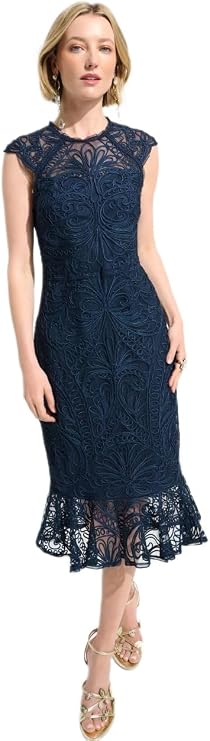 Joseph Ribkoff Dress 261740 Navy Blue