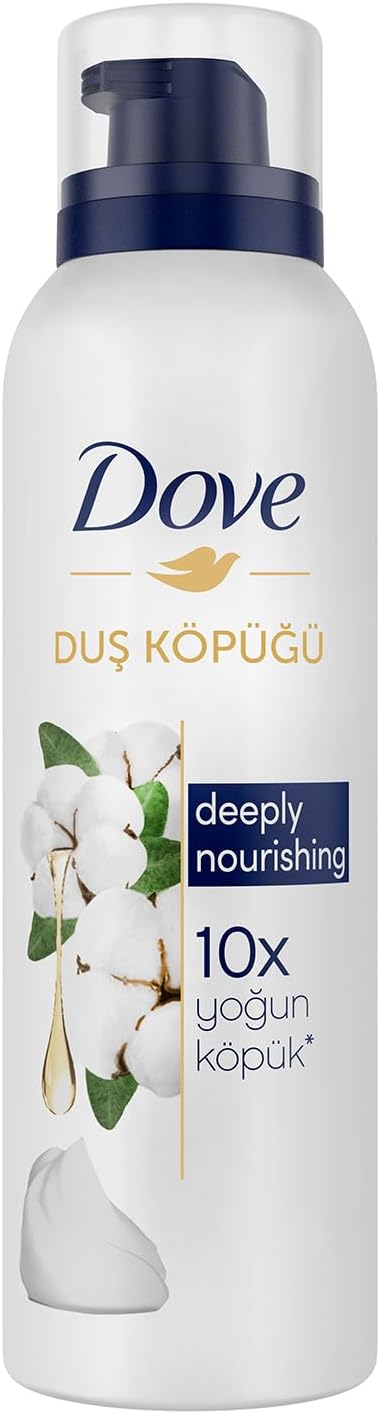 Dove Shower Foam Depply Nourishing Formula with 10 Times Denser Foam 200 ml