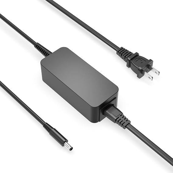 45W AC Charger Adapter Fit for Dell Inspiron 3580 3583 3585 3593 3793 5591 5593 3790 3785 3595 3590 3584 3582 3581 3493 3490 3482 3481 3590 5490 5590 Laptop Power Supply Cord