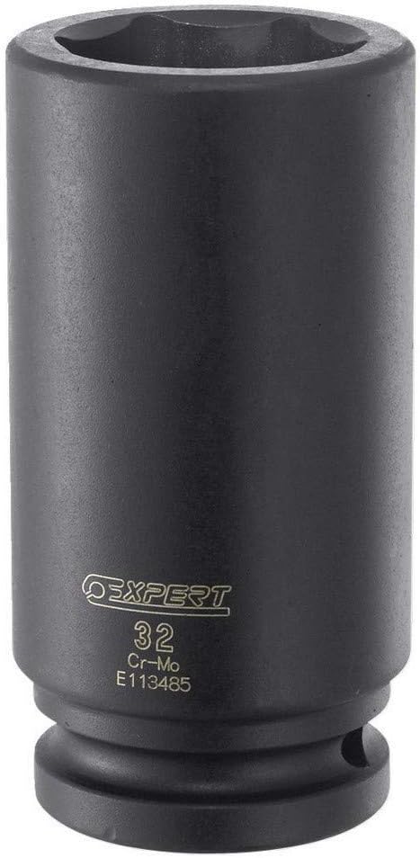 Britool E113481B 19 mm 3/4-Inch 6-Point Long Impact Socket