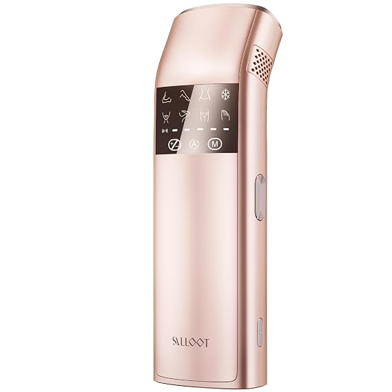 IPL Laser Hair Removal TRIPLE-Pulse, Sapphire 37 F Comfort Ice-Cooling Contact, Hair Removal Device for Women and Men, Effective, Fast, Long-lasting Home Hair Removal for Bikini, Face, Legs