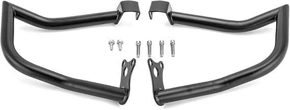 Mofun Engine Guard Fit for Indian Scout 2015-2024, Sharp Angle Black | Fit for Scout ABS/Bobber/Sixty/Rogue Crash Bar