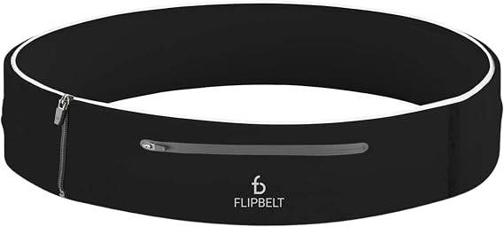 FlipBelt Elite Lightweight Tubular Running Belt for Phone & Running Storage, USA Company