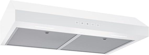 Broan-NuTone 30-Inch Under Cabinet Range Hood, ENERGY STAR, 350 Max Blower CFM, White