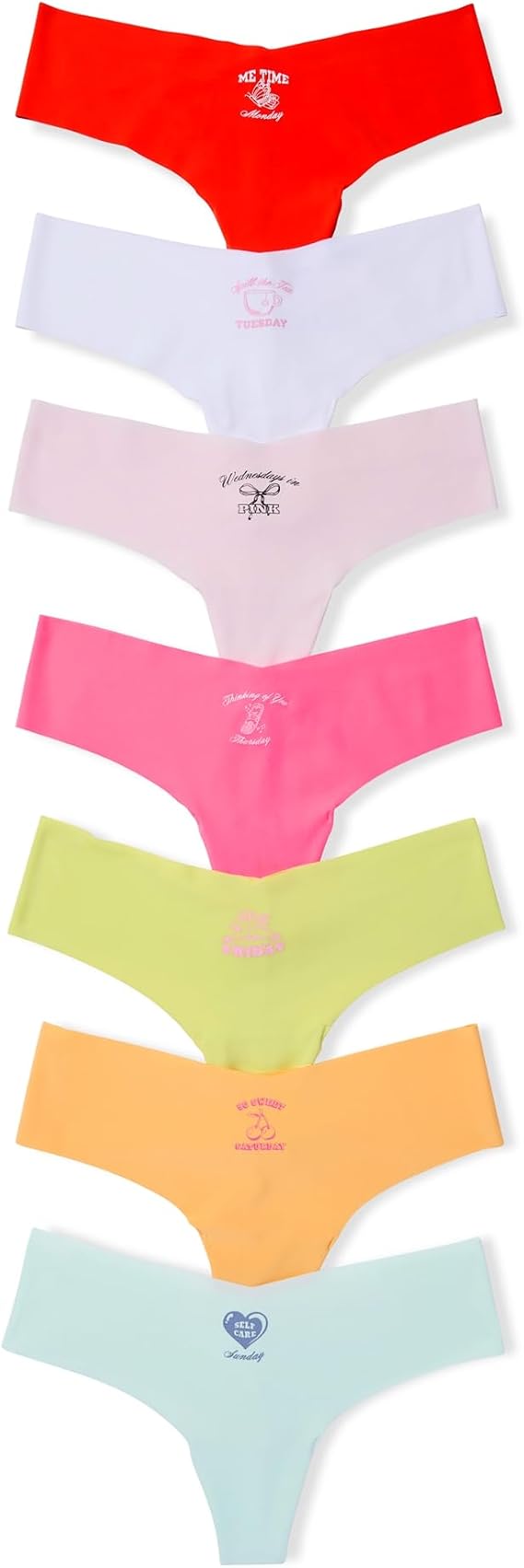 Victoria's Secret PINK Women's No Show Thong Underwear