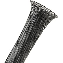 Techflex Flexo PET - 5/8" - Black - 10 ft piece