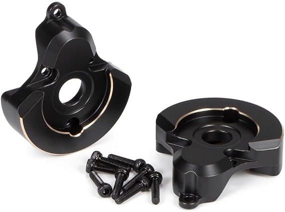 Brass Portal Rear Cover Weights Compatible With 1/10 Scale RC Crawler Vanquish VS4-10 Phoenix F10 Portal Axle Models