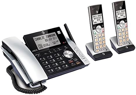 3-Handset Corded/Cordless Answering System