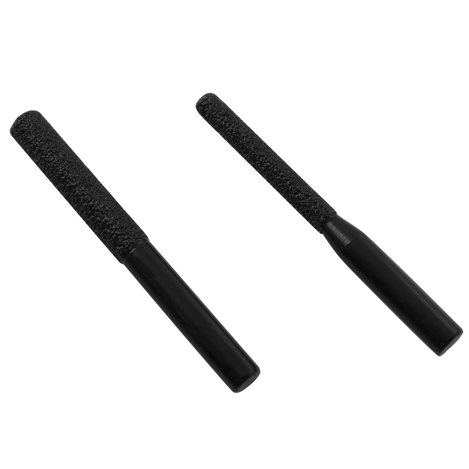 LQ Industrial 2PCS Diamond Straight Router Bit Black Brazed Quartz Stone Jointing Knife with 6.35mm Handle for Cutting Edging Machines and Routers