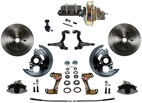 FC1002-E105 - Power Conversion Kit with 9" Zinc Booster Cast Iron M/C Adjustable Proportioning Valve