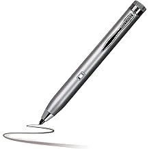 Silver Fine Point Digital Active Stylus Pen - Compatible With ASUS ProArt Studiobook Pro 16 OLED (W7600) 16"