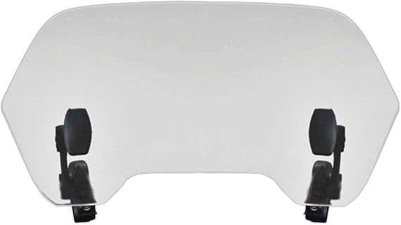GP Kompozit Universal Windshield Extension Adjustable Clip Windscreen Spoiler Deflector Clear