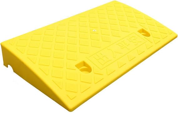 Driveway Curb Ramps, Rubber Threshold Ramp, Portable Heavy Duty Rubber Shed Threshold Ramps for Sidewalk Lawn Mower Cars Wheelchairs Pet Mobility