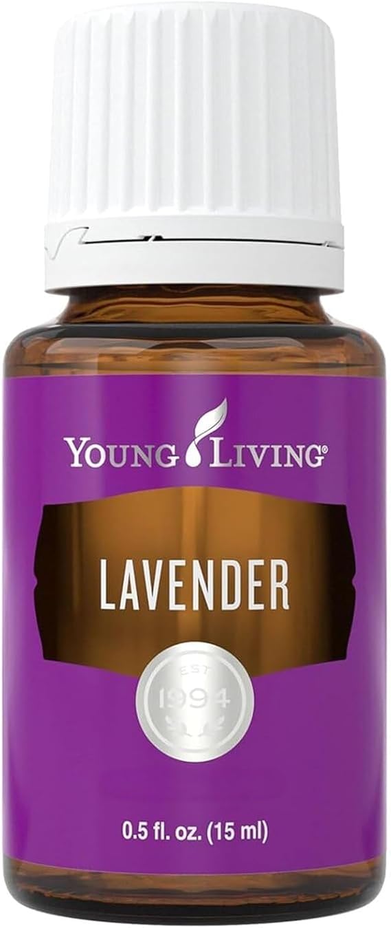 Young Living Lavender Essential Oil | 15 ml | Soothing & Relaxing Aroma for Massage, Aromatherapy, Skin Care | Calms the Mind & Enhances Relaxation | Authentic Fragrance for Perfume