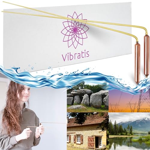 Dowsing Rods with Copper Handles Premium Quality Divining Rods - Varillas de Radiestesia