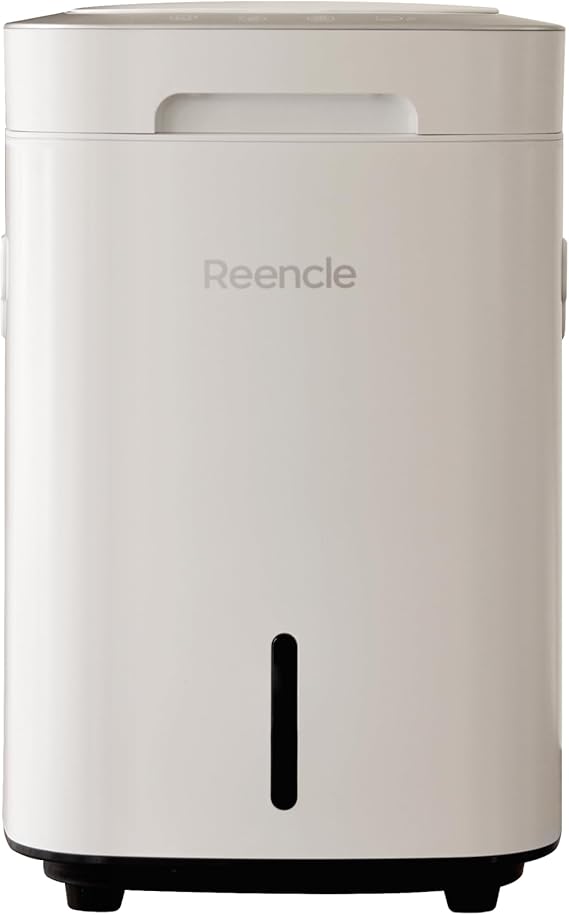 Reencle Prime Electric Composter - 14L Kitchen Composter, Decomposes Up to 2.2 lbs Food Waste Daily, Odorless Indoor Composting with Whisper-Quiet Technology & Rapid Decomposition (White)