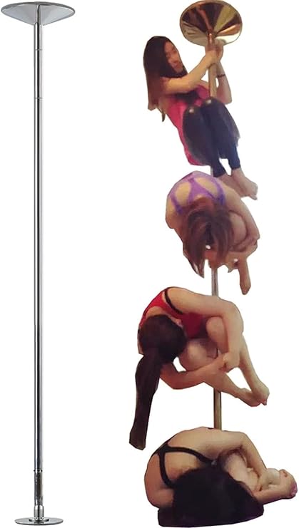 Dancing Pole,Spinning Dance Pole Pole dancing pole Heavy Duty Professional Dance Pole, Portable Removable Dancing Pole Spinning And Static, Stripper Pole for dance sport exercise at home and