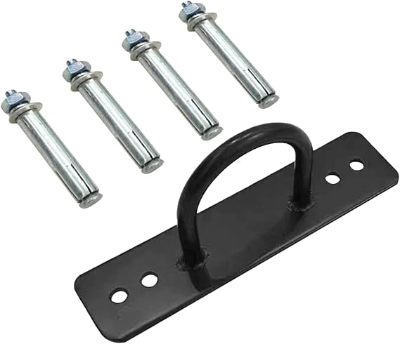 Wall Brackets Mount Set Wall-Mounted Steel Hook Bracket | Wall Bracket Set Physical Exercise Mounts Strength Training Home Gym Workouts Wall Mounted Fitness Equipment Indoor Outdoor