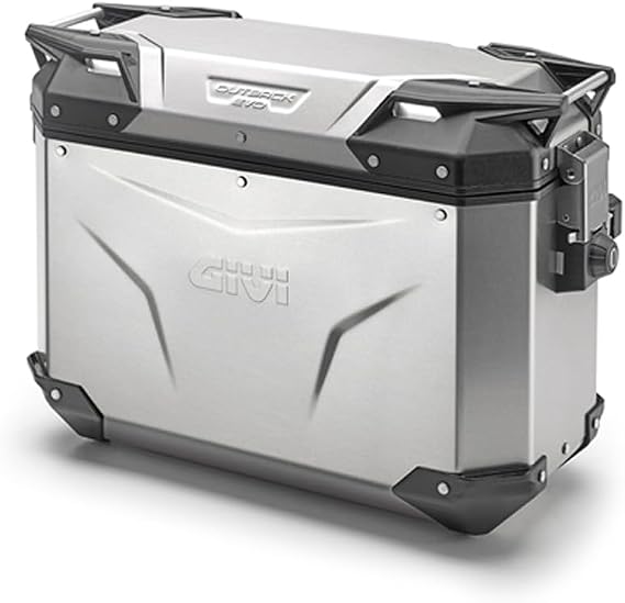 GIVI Outback Evo 37 Liter Case (Silver - Right Only)