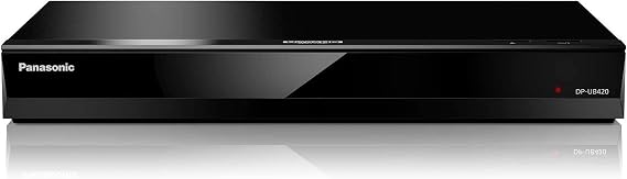 PANASONIC UB420P 4K UltraHD HDMI Multi-System Blu-ray Disc DVD Player 100-240V 50/60Hz for Worldwide Zone A B C Region 1 2 3 4 5 6 DVD - 6ft HDMI Cable