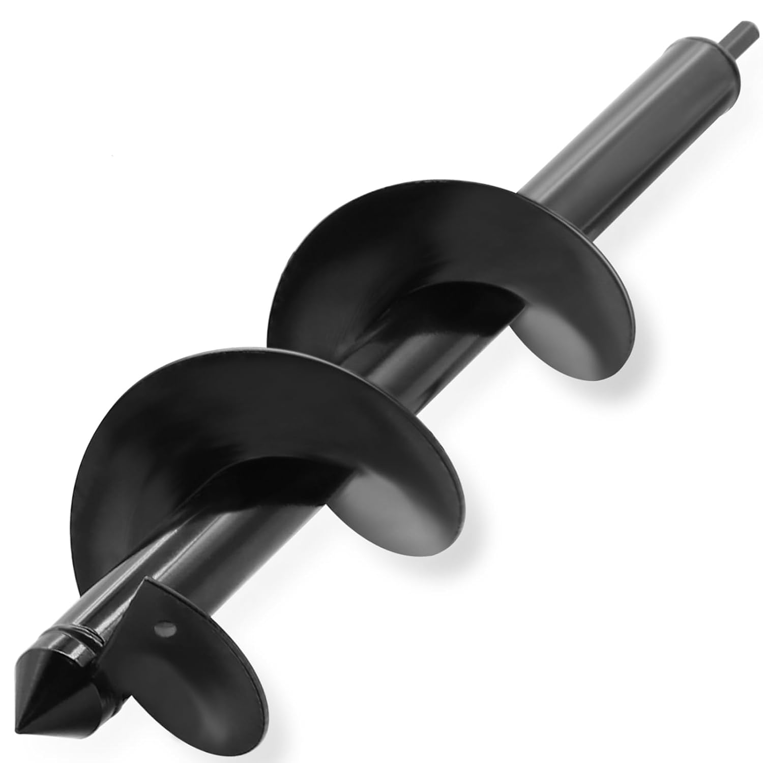 TCBWFY Auger Drill Bit for Planting 3.5x16,Extended Length Garden Auger Spiral Drill Bit for Planting Bulbs Flowers,Planting Auger for Drill Post Hole Digger for 38”Hex