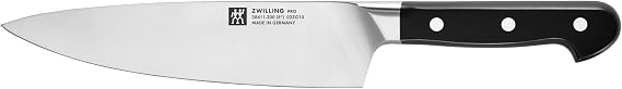 Zwilling Pro Şef Bıçağı, 20 cm, Siyah | Alman yapımı özel formül çelik, bulaşık makinesinde yıkanabilir