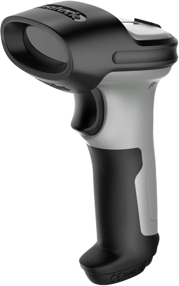 Inateck Bluetooth Barcode Scanner, 1 Charge 180 Days Standby, 115FT Range, Automatic Fast and Precise scanning, BCST-70