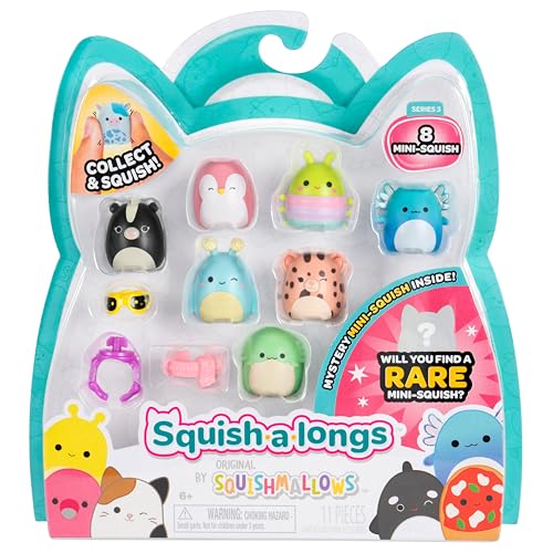 Squish-a-longs Mini-Squish 8-Pack Wave 3, Style 1