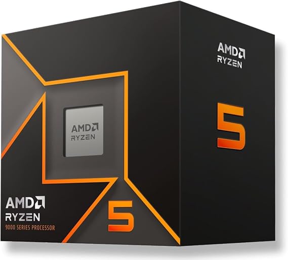 AMD Ryzen 5 9000 9600 Hexa-core (6 Core) 3.80 GHz Processor - 32 MB L3 Cache - 6 MB L2 Cache - 480 KB L1-64-bit Processing - 5.20 GHz Overclocking Speed - 4 nm - Socket AM5 - AMD Radeon Graphics Dua