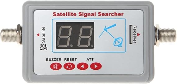 DollaTek Digital TV Antenna Satellite Signal Finder Meter Searcher LCD Display