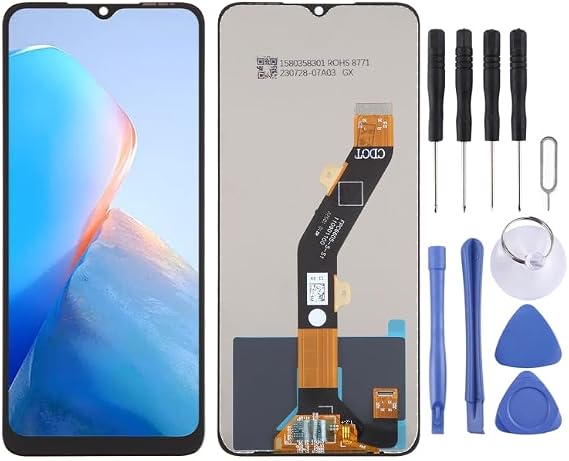 OEM LCD Screen for Infinix Smart 7 HD X6516 with Digitizer Full Assembly