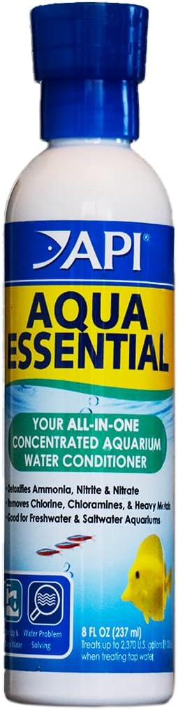 API Aqua Essential Aquarium Water Conditioner, 237 ml Bottle
