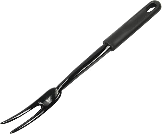 Chef Craft Basic Nylon Meat Cooking Fork, 12 inch, Black