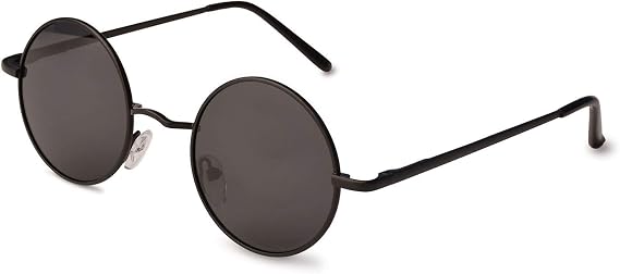 Retro Round Polarized Hippie Sunglasses Small Circle Steampunk Sun Glasses