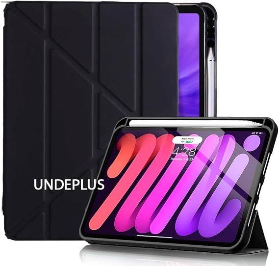 UnDePlus Honor Pad X9A 11.5inç 2025 ile uyumlu Kılıf Kalem Bölmeli Mars Case (Pad X9 Değildir) Siyah